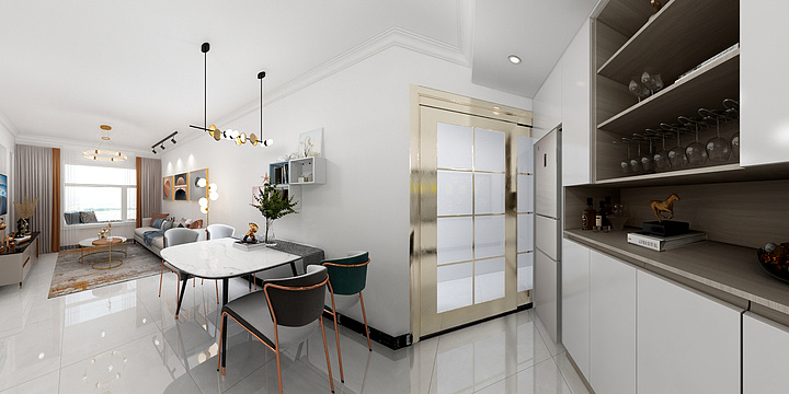 杨姗1818-富力18区3居10-1-1702-装修设计方案