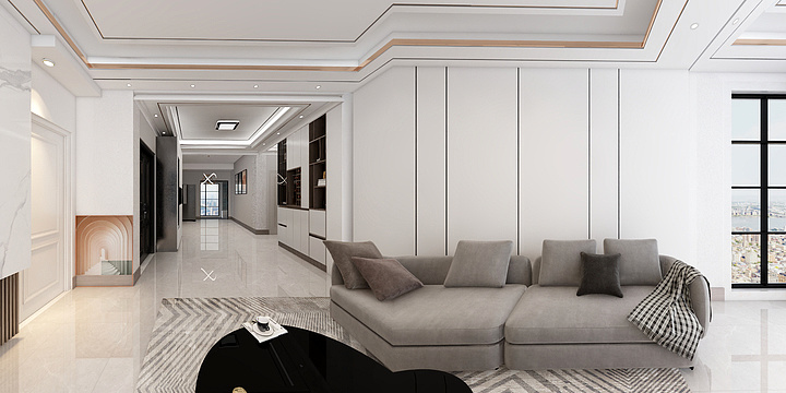 关岭鑫凤凰装饰-关岭学府豪庭6栋2单元-装修设计方案