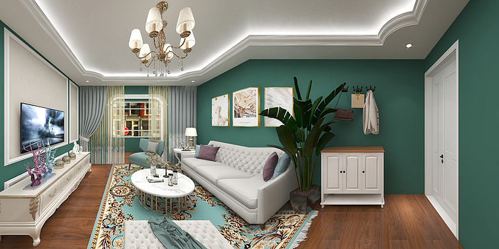 设计师鷶-邮苑小区2-2-102-装修设计方案