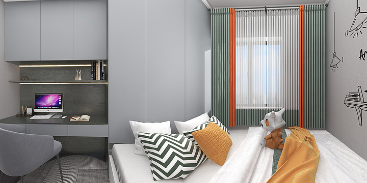 百一夊-和顺1805室框架-装修设计方案