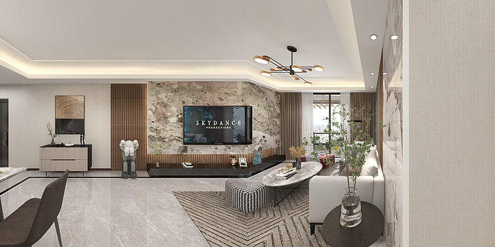 郑美霞-万科.运河传奇-钱先生雅居-装修设计方案