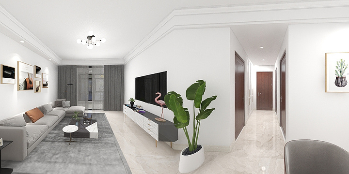 旷空间-融创天成融公馆-装修设计方案