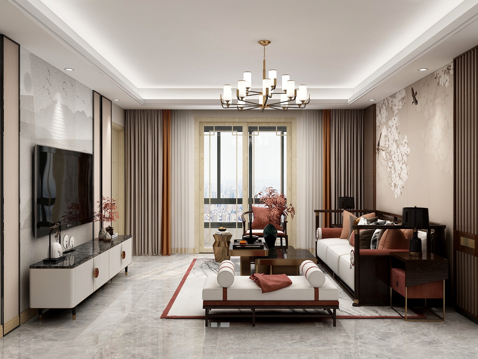 BS效果图-晨曦名郡装修效果图