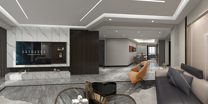 装修效果360全景-御景北郡1111-装修设计方案