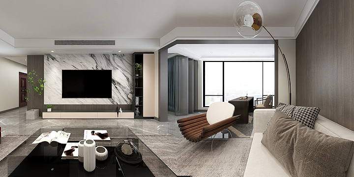 JS玖舍装饰设计-中建云栖苑杨先生-装修设计方案