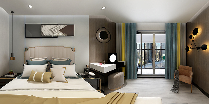 设计师魏姐-温馨和谐现代简约160平方4居室-装修设计方案