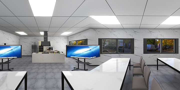 鲍朝辉-烤鱼学院-装修设计方案