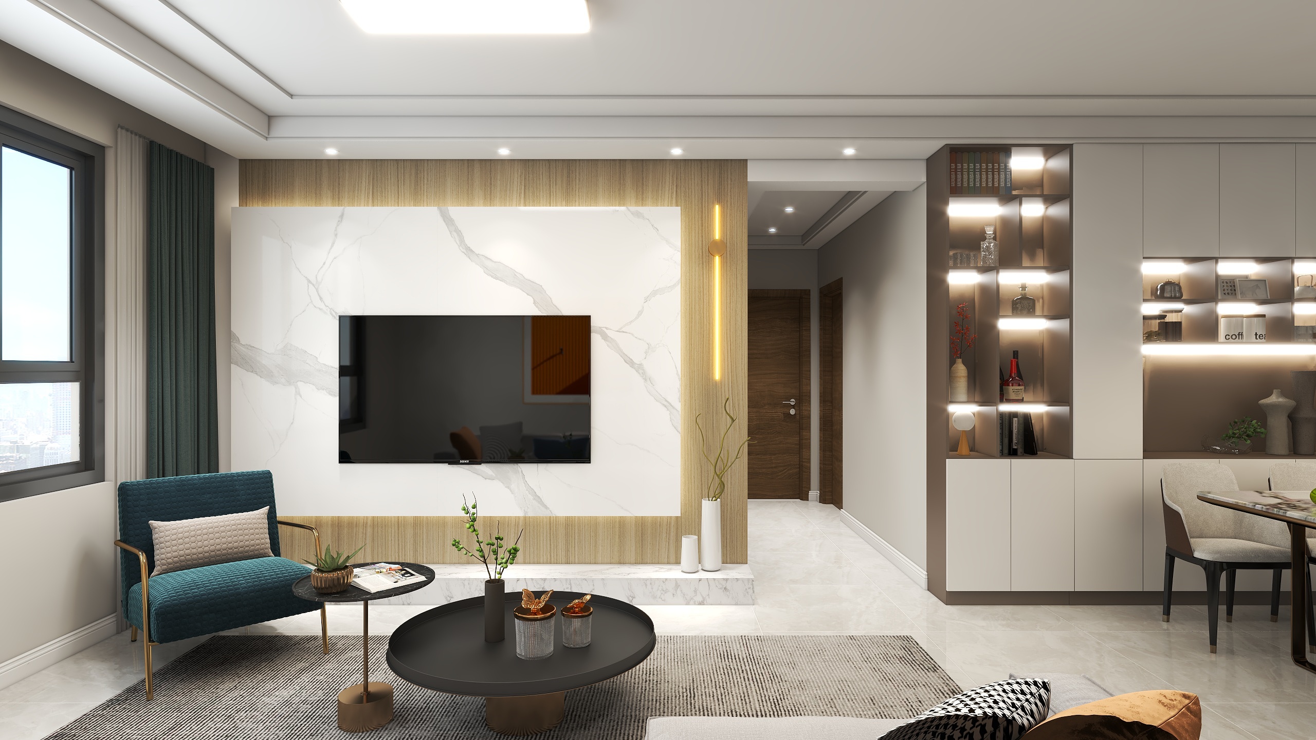 田里的土豆-尚品燕园115平装修效果图