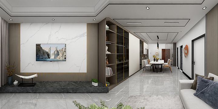 诗尼曼尉恒恺-D29（1#7#8#9#10#）楼02户型-装修设计方案