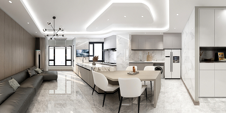 一行设计效果表现-新世界-装修设计方案