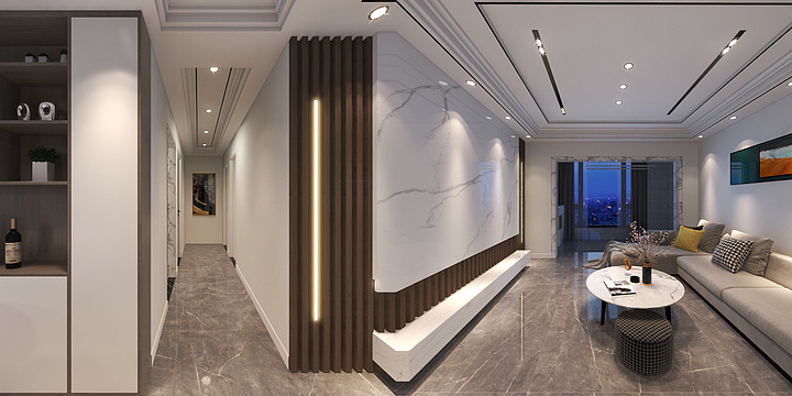 至上设计熊I8670139534-中兆悦府13-2-1701东边套-装修设计方案