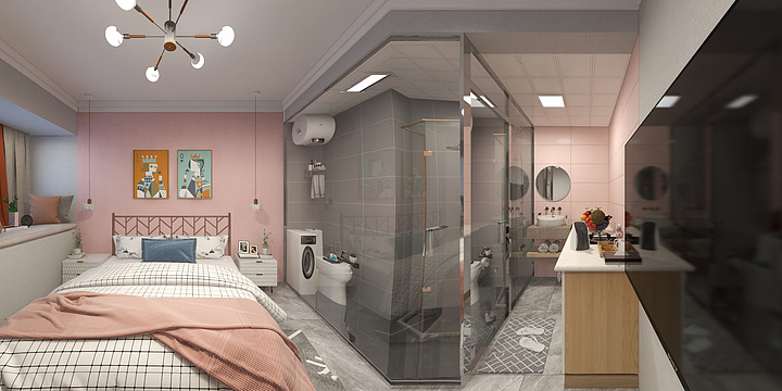 山西金外滩别墅设计公司-3户型-装修设计方案