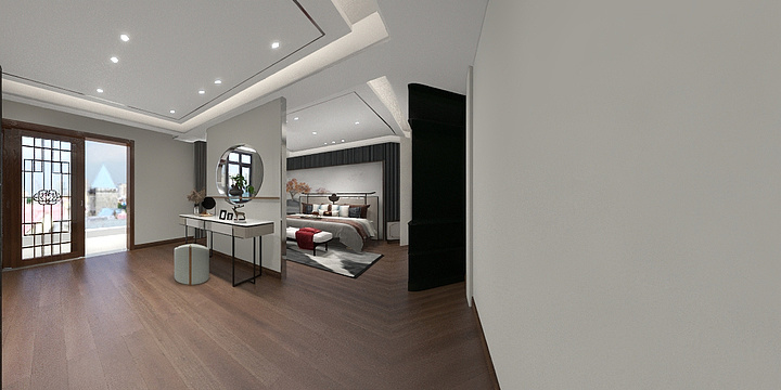 小四07-白马村新中式-装修设计方案