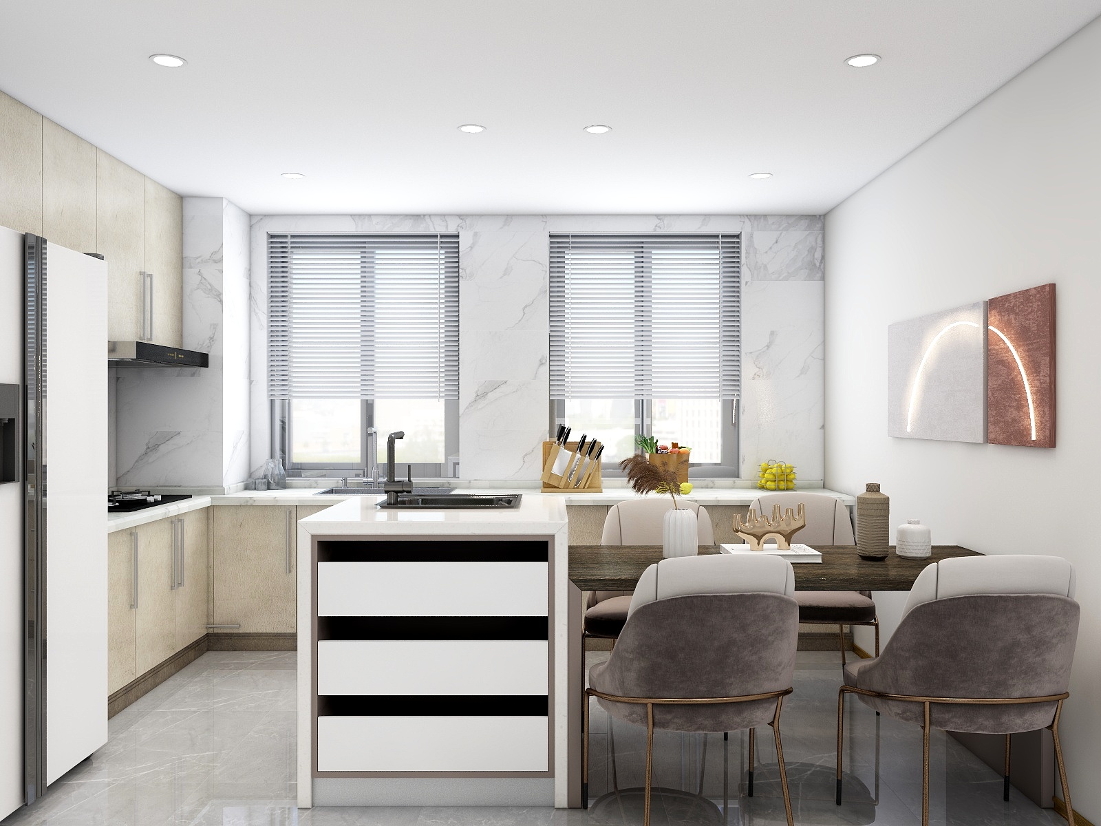 设计师鲁健-回迁120㎡-装修设计方案