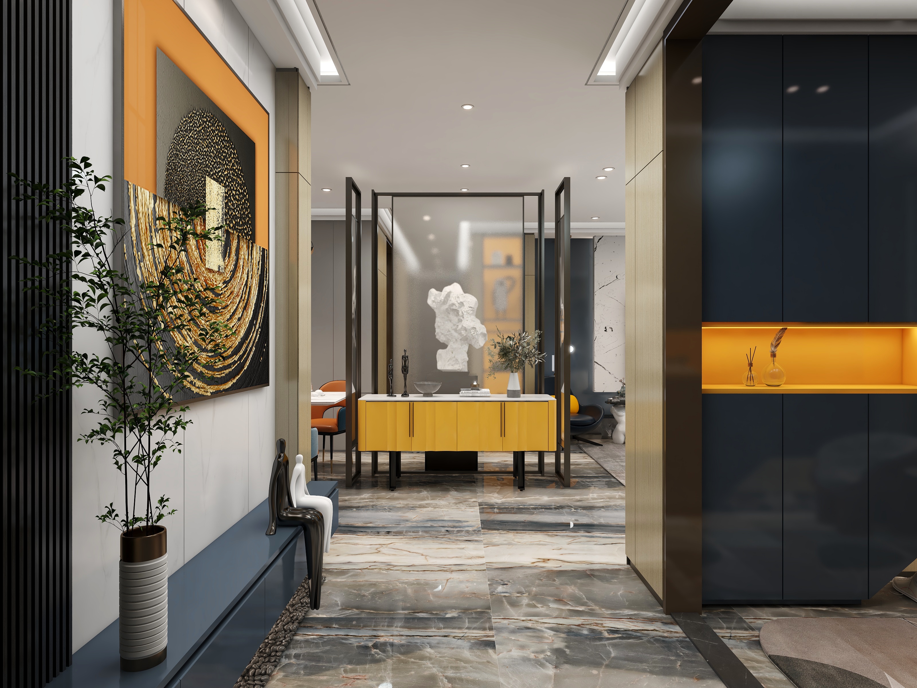 T一One設計事务所-Drawing1-副本-装修设计方案