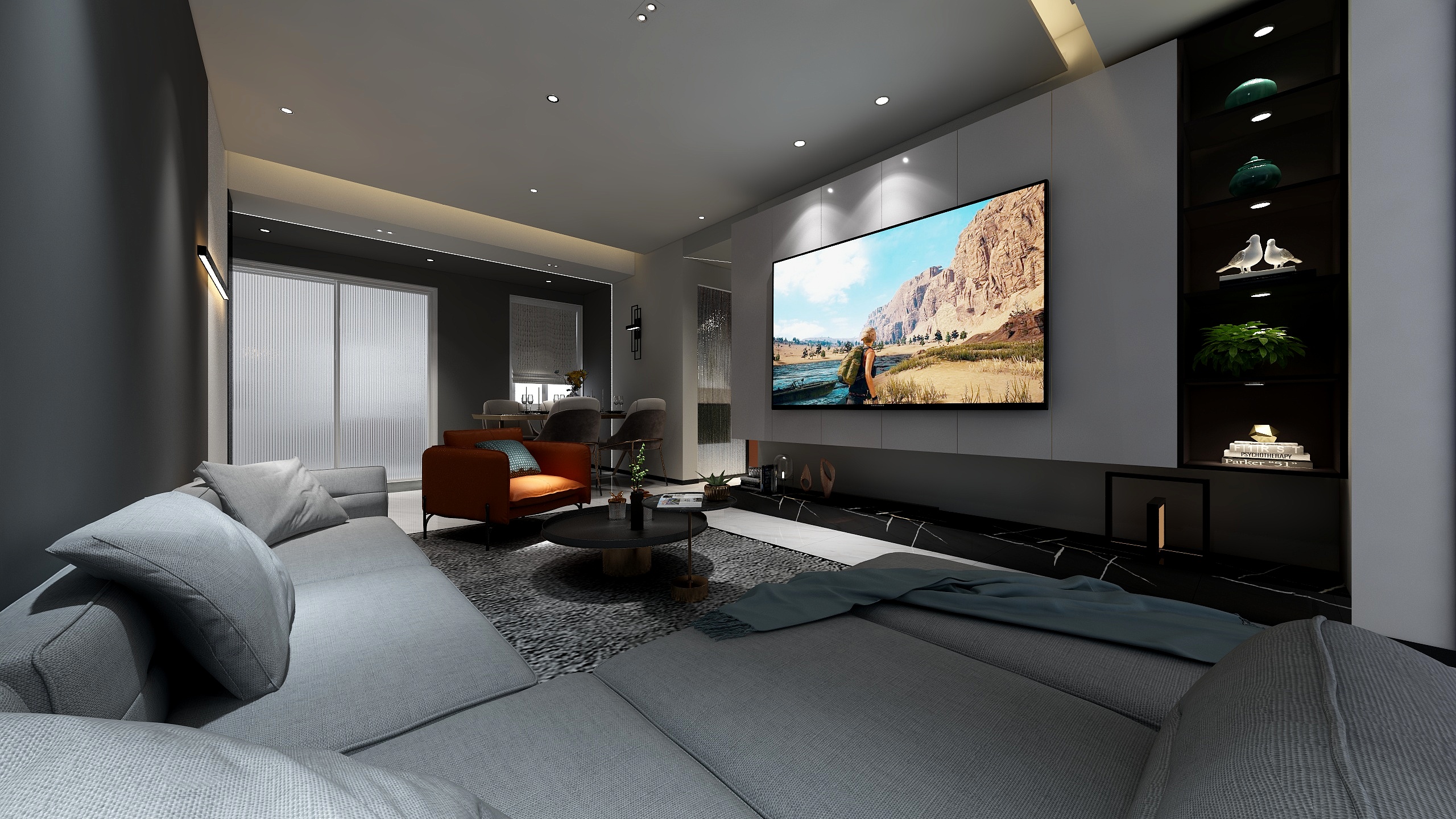 Lntana-诺邻-8.3练习99户型-装修设计方案