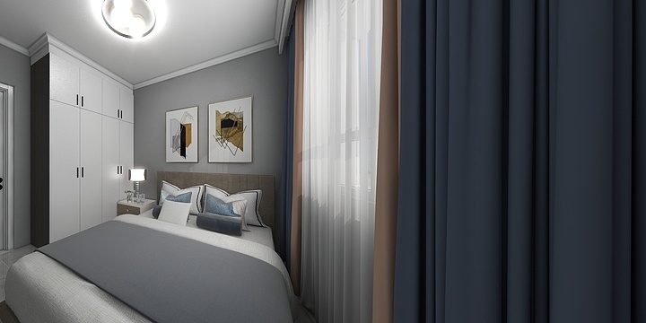 CXF空间设计-金鑫花园-装修设计方案