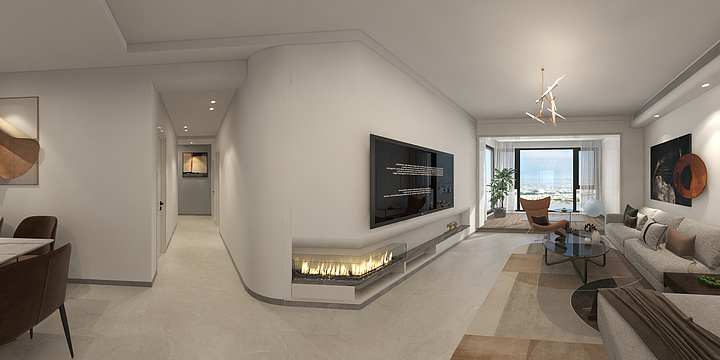 133serlina-衡阳平层--同学美居---装修设计方案