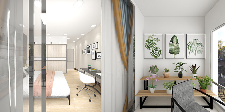 北辰临风-软装专业作业户型-装修设计方案