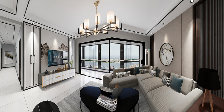 设计师沐雨-邦泰中心-装修设计方案