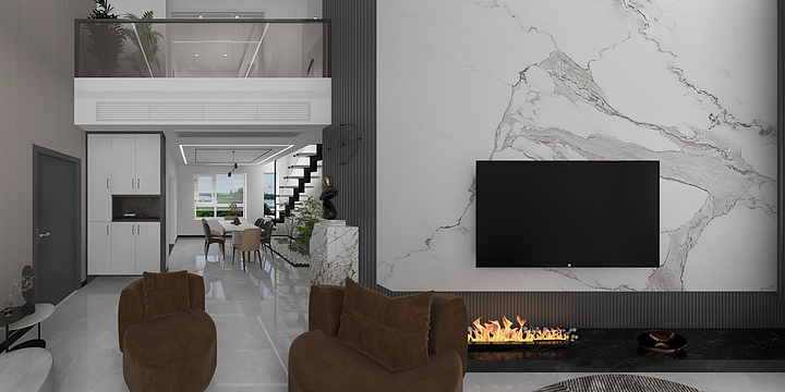 糖醋口味鲨-北城华府-装修设计方案