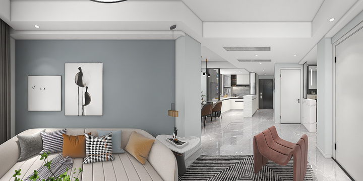 DQ视觉--熊猫-嘉慧园9幢朱姐雅居-装修设计方案