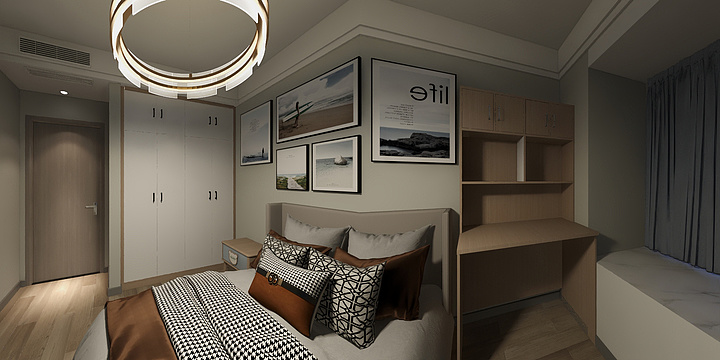 百华装饰杨磊-保利堂悦5-2-2504（已交付施工中）-装修设计方案