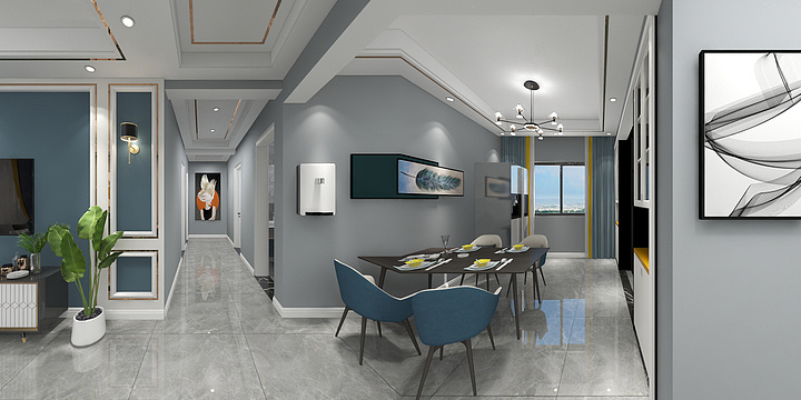 韩方-东方国际11号楼2单1503-装修设计方案