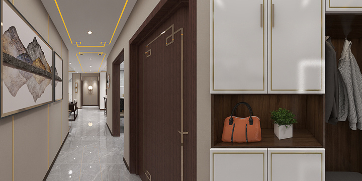 苏庆磊-市医院田女士现代简约-装修设计方案