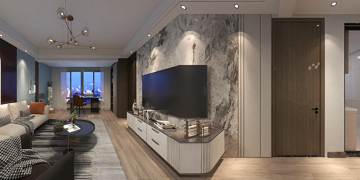 璟言空间设计-华著1-3-806-装修设计方案