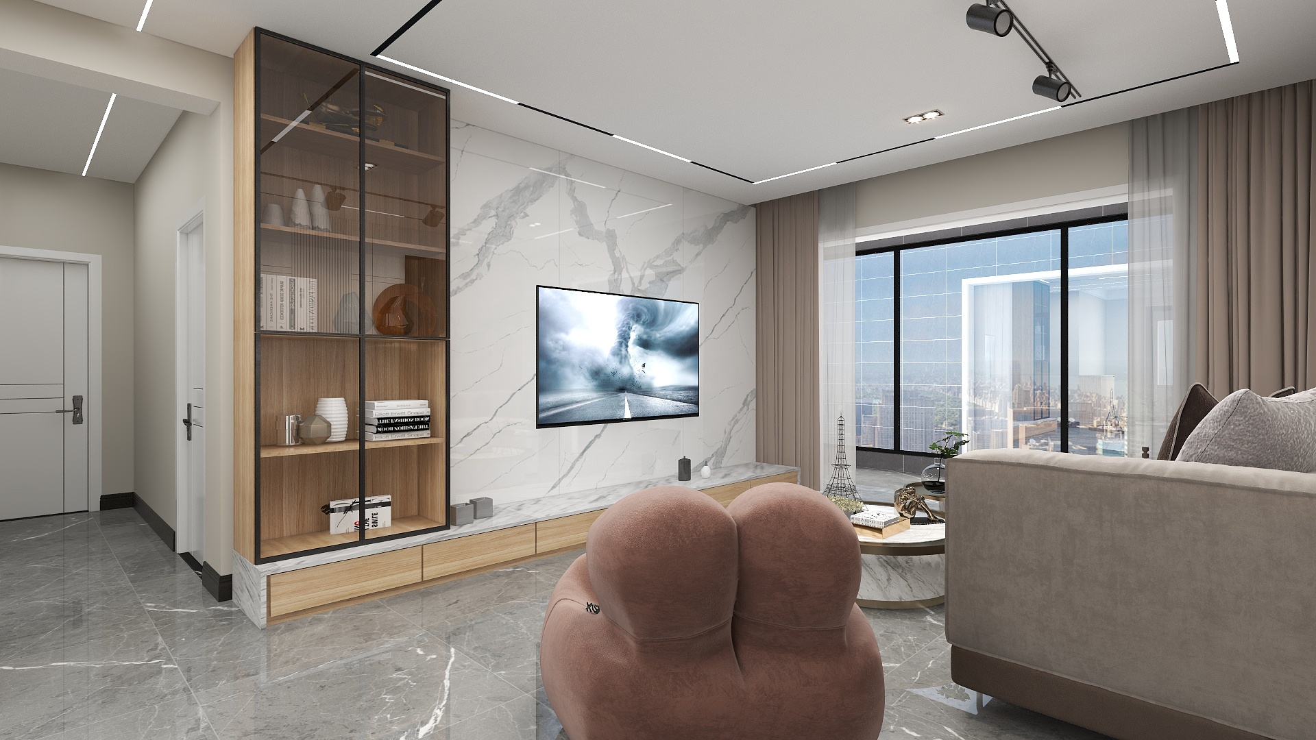 赫本空间设计装饰-壹号城邦1.1-装修设计方案