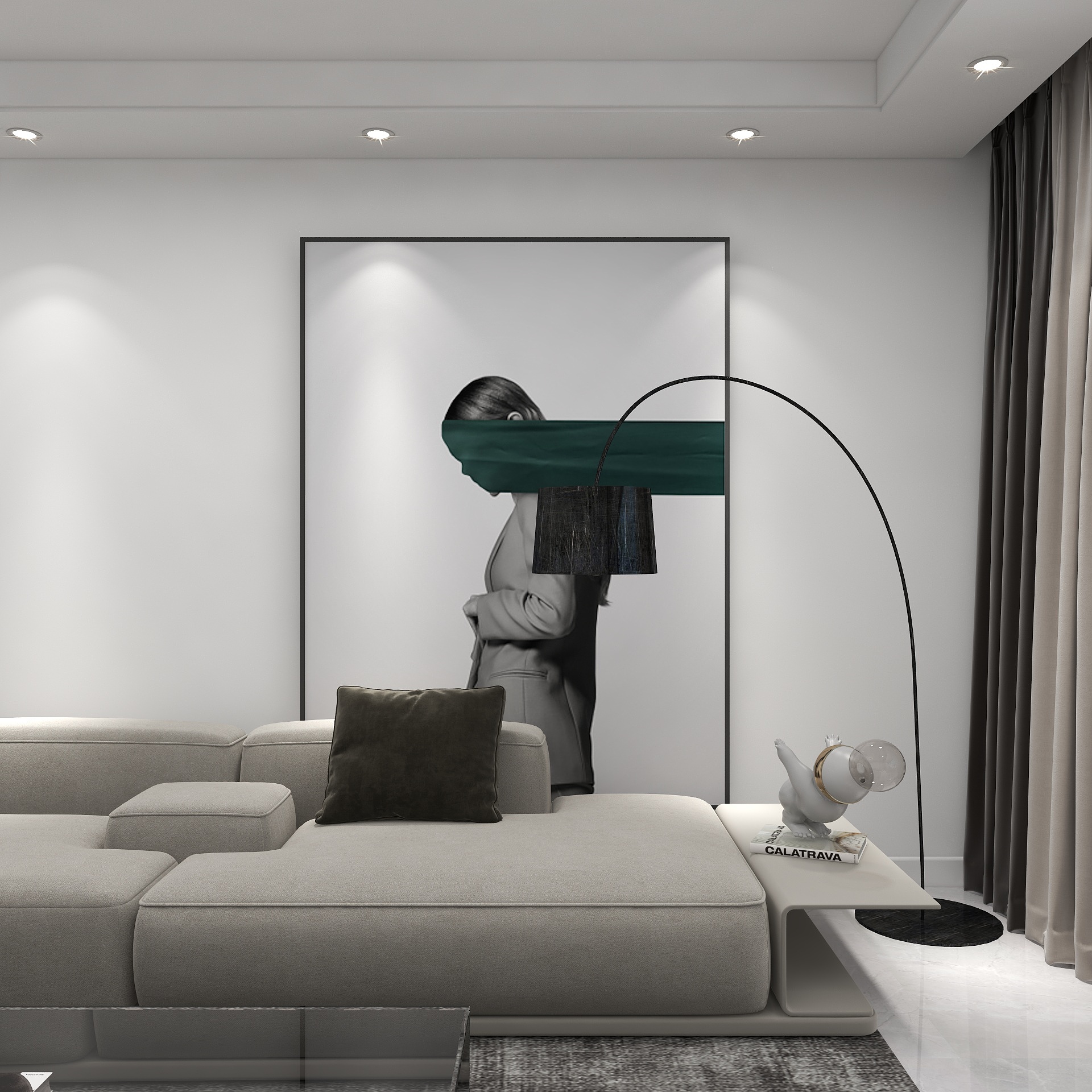 彩虹12-珠光逸景-装修设计方案