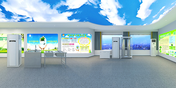 领上设计8-qkx-024-环保展厅-21-08-03-06-装修设计方案