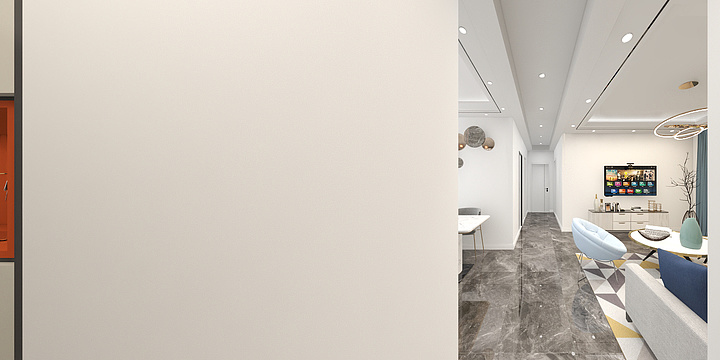 西部建材城一耐得全屋定制-和昌盛世城邦-装修设计方案