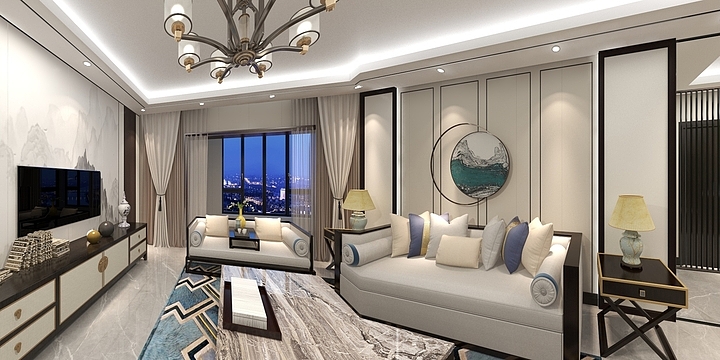 金金金子-普罗旺斯出图-装修设计方案