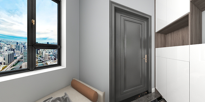 设计Lisen-保利东湾-时尚简约-装修设计方案