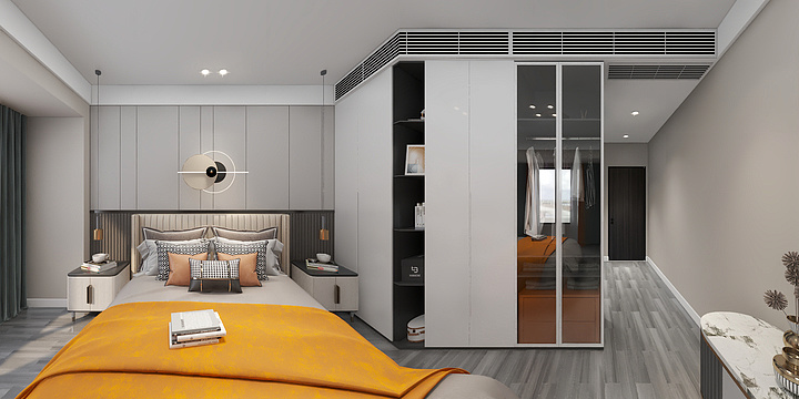 林LINZI-绿地1-2-10-1现代轻奢-装修设计方案