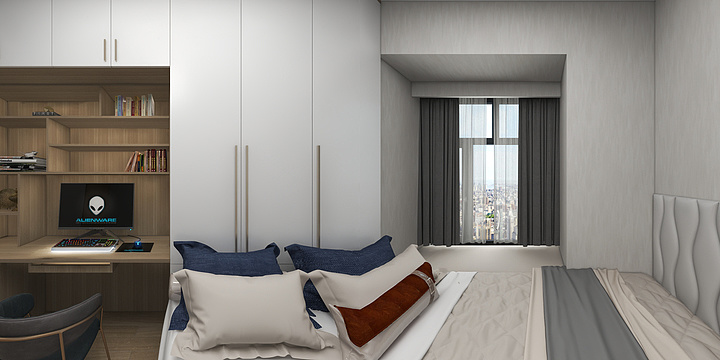 万亨-思含【龙韵春域-85㎡】-装修设计方案