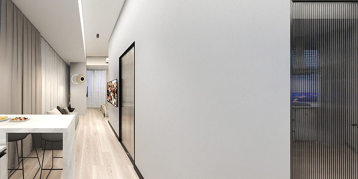 陆秋君-奥园广场3期陈美女浅色-装修设计方案