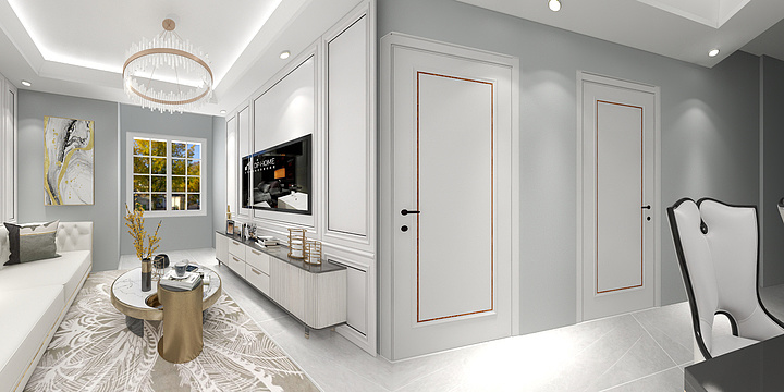 设计师杨佳明-地铁1栋5号房-装修设计方案