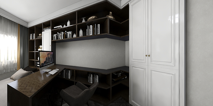 鹤宇美工室内设计工作室-玉林新天地-装修设计方案