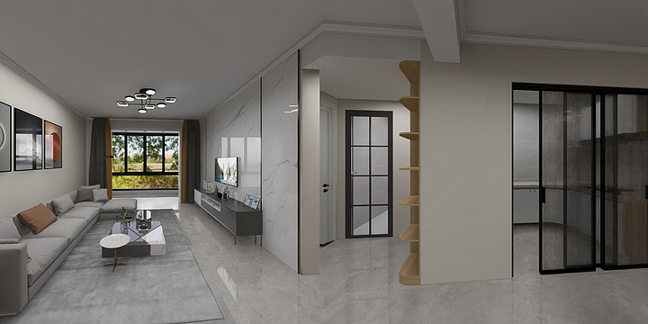 轶轩贝贝-景香苑15#07-装修设计方案