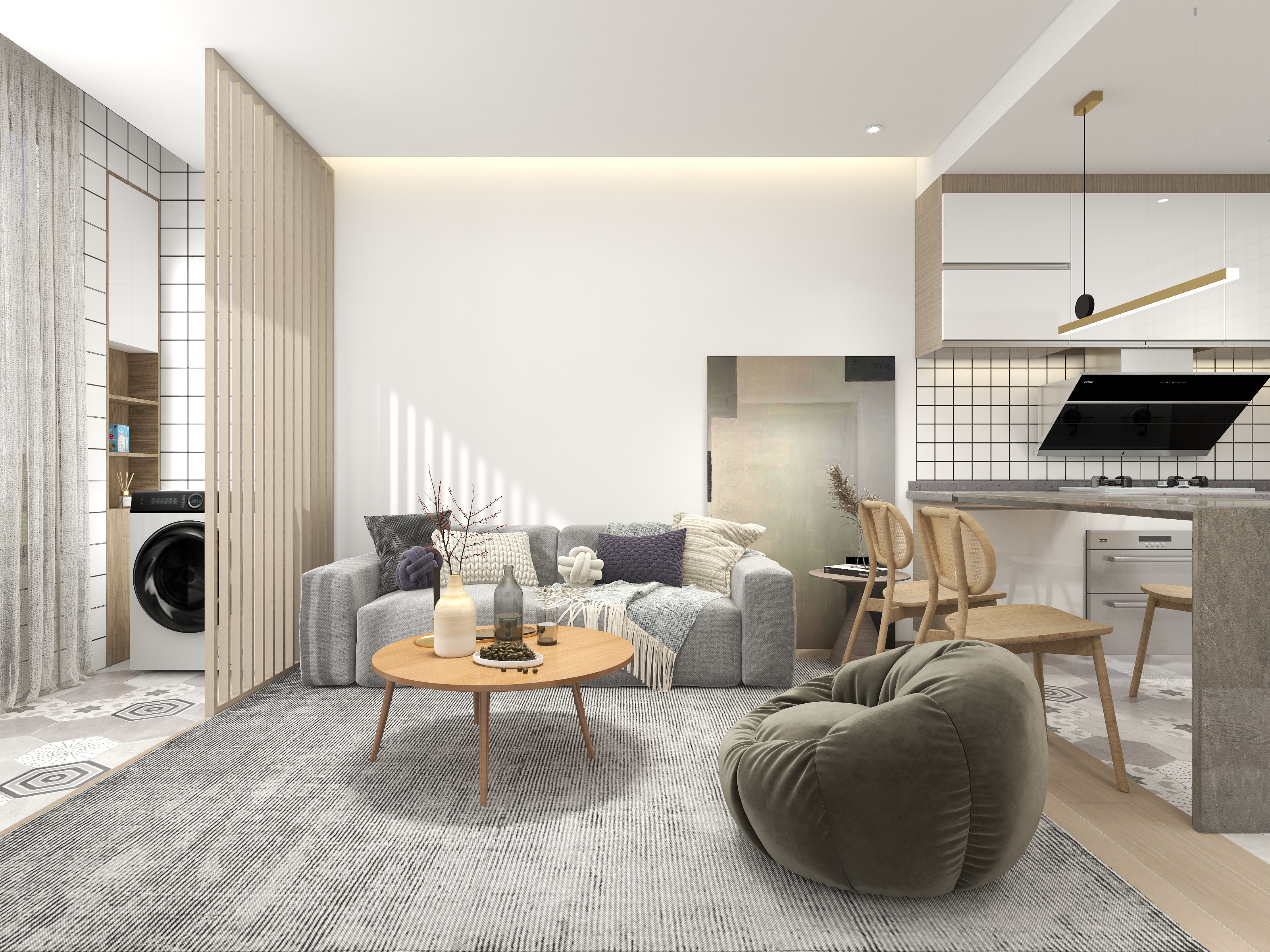 复古草莓-民宿C户型-装修设计方案