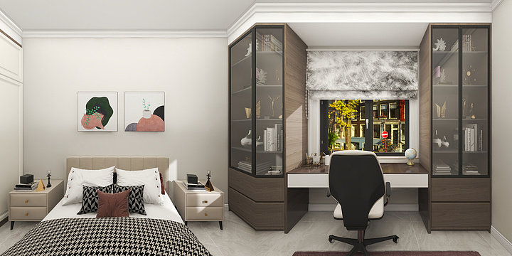 我爱我家258-嘉辰海纳城（现代轻奢）-灰柜子-副本-装修设计方案