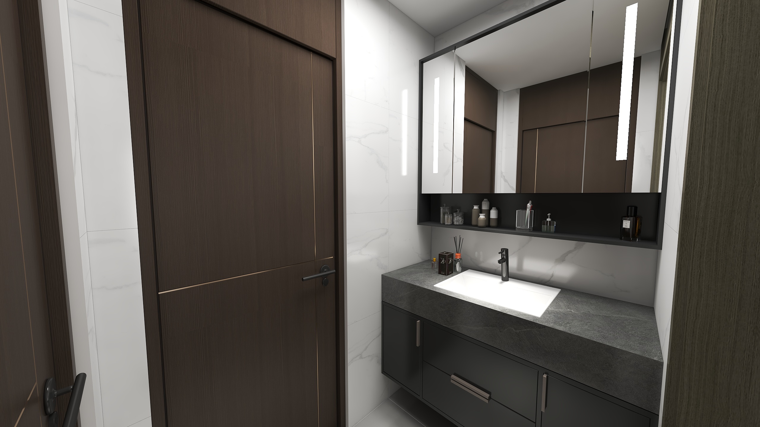 设计师周晨雨-金山国际一楼-装修设计方案