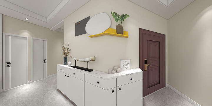 全屋设计师朱小亮-电力局南苑小区7-1-701-装修设计方案