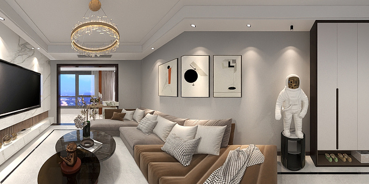 璟言空间设计-汉成国宾府109王女士-装修设计方案