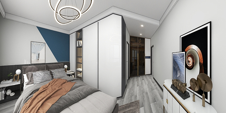 爱木家居设计师-香邑澜湾-装修设计方案