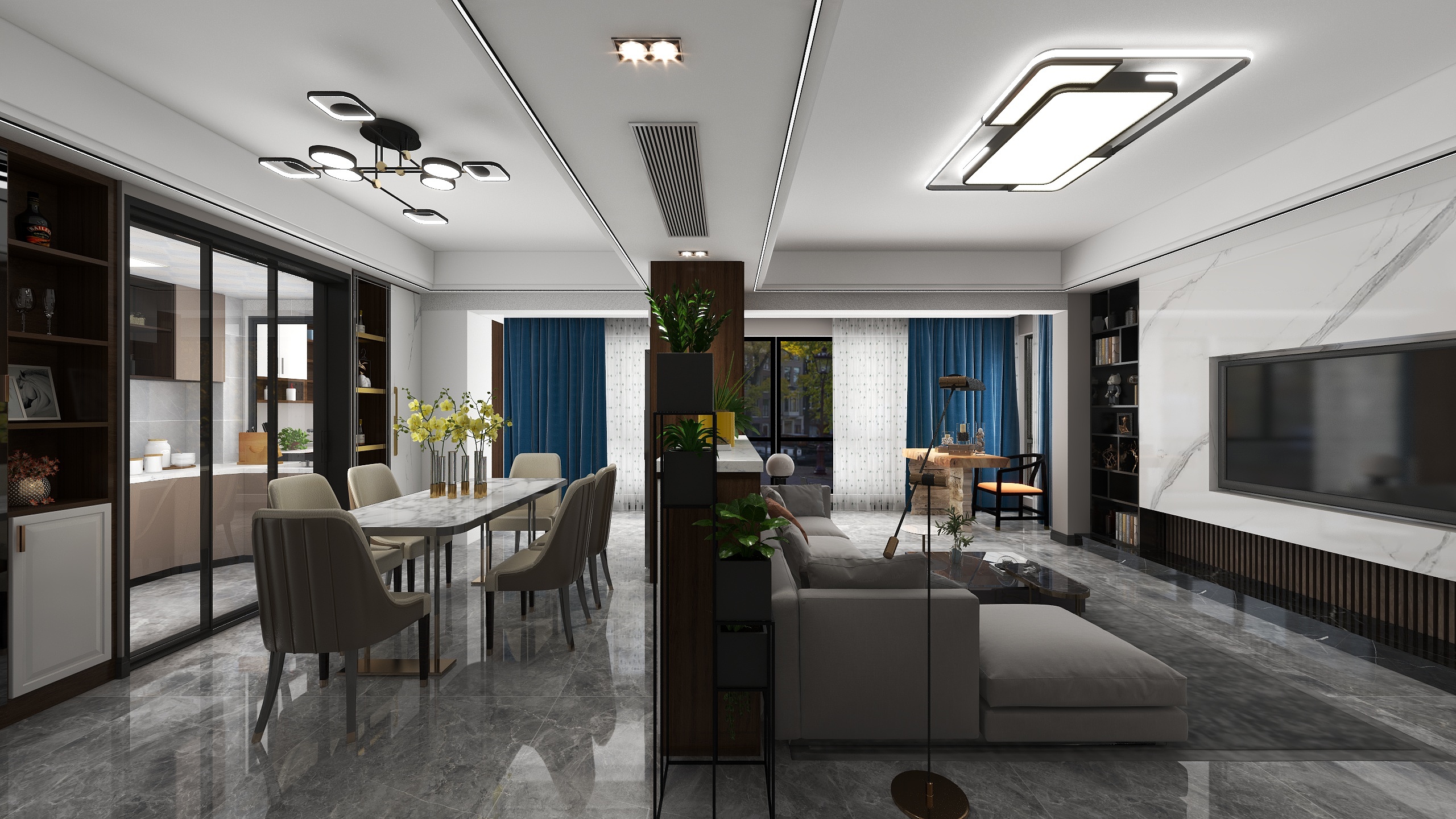 鑫胜设计-兰园广场-装修设计方案