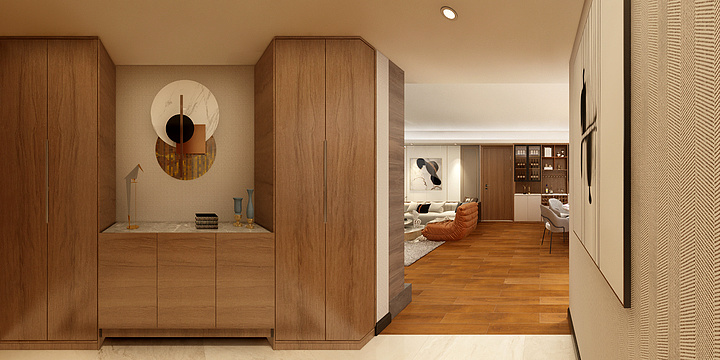 池敏丽-江山万里六期昆仕-装修设计方案